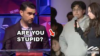 Left Wing Pro Trans Tries To Frame & Cancel Ben Shapiro But Gets DESTROYED Instantly  FULL CLIP