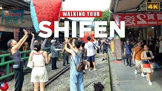 Shifen, Taiwan - Sky Lantern-lit Dreamland where Waterfalls Kiss the Railway Tracks