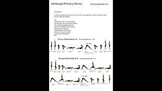 Ashtanga Yoga Primary Series (edited Sharath Jois audio count)