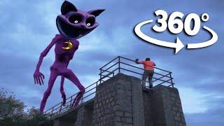 360° GIANT CatNap in the City VR Poppy Playtime 3  - Funny animation