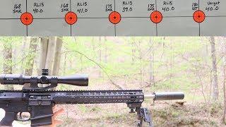 Aero Precision M5E1 - More Accuracy Tests (AR-10)