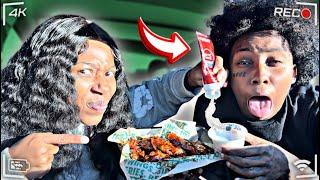 REPLACING KIMS WINGSTOP RANCH WITH TOOTHPASTE  * HILARIOUS *