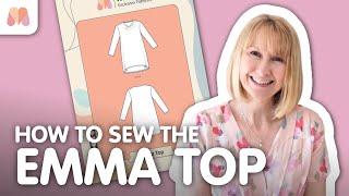 How to Sew the Emma Top | Minerva Exclusive Sewalong