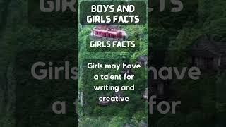 Facts About Girls & Boys Amazing facts Facts @HQ factastic #shorts #girlsfact #boysfact