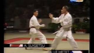 Alain Le Hetet vs Suigetsu wkf karate 1995