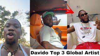 Davido Snub Burna boy and Rank Number 3 In the World and Verydarkman NGO Money Wahala