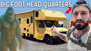 I Transformed My Motorhome Into a Bigfoot Hunting Base