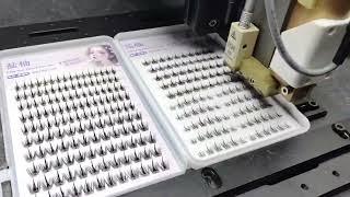 How are false eyelashes made? | Eyelash dispensing machine #cilia #lash #eyelashes