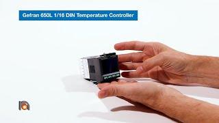 Gefran 650L 1/16 DIN Temperature Controller