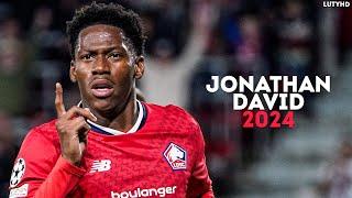 Jonathan David 2024 - The Perfect Striker | Skills, Goals & Assists | HD