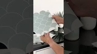 In Home Shell 3D Epoxy Splashback Tile Stickers