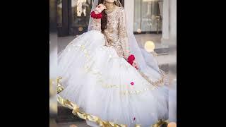 Bridal Nikkah Dresses | White | Simple | Beautiful