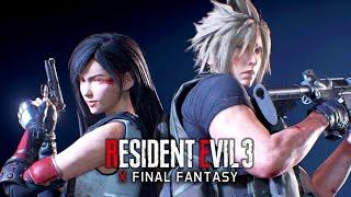 Resident Evil 3 Remake x Final Fantasy 7 Remake  THE MOVIE / FULL STORY 【Tifa x Cloud Mods】