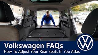 VW FAQ - Volkswagen Atlas' Adjustable Rear Seats