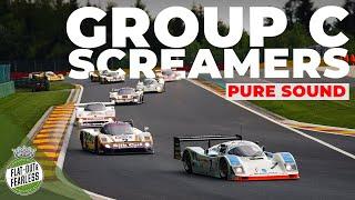 Spa Classic Day 2 | Raw racing into the night, Eau Rouge sounds, Group C screaming | 4K