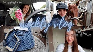 WEEKLY VLOG ​ stable time, work, hauls, workout, party & more | Marina Schuster