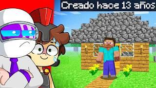 Entré a mi antiguo mundo de Minecraft de hace 10 años.. (2012)