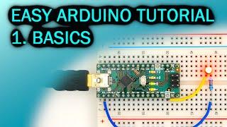 Easy Arduino Tutorial: #1 Basics