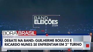 Boulos e Nunes se enfrentam em 1° debate do 2° turno nesta segunda-feira (14) I Bora Brasil