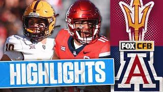 No. 16 Arizona State Sun Devils vs. Arizona Wildcats Highlights | FOX College Football