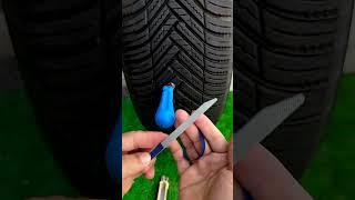 DIY Flat Tire Repair for Just $2 – No Tools Needed!