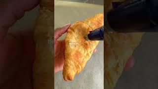 Salmon Croissant  #easyrecipes #croissantlover #smokedsalmon #bakeryathome #ytshorts #food