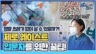 제로 웨이스트 '이렇게'하면 나도 할 수 있다!│빠르게공감