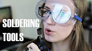 Learn silversmithing: BASIC SOLDERING TOOLS. Silversmithing for beginners.