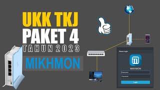 Penyelesaian UKK Paket 4 TKJ 2023 Dengan Mikhmon User Manager