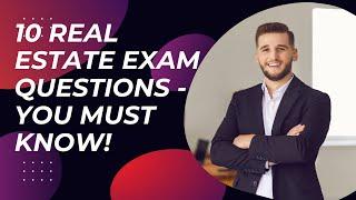 10 Land Rights Real Estate Exam Questions - Real Estate Prep Test - You need to know this stuff!