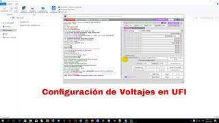 Configuracion de Voltajes en UFI ISP