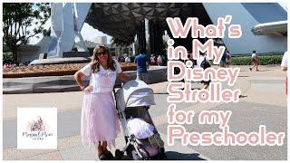 How I Pack My Stroller for Disney | Disney with Preschoolers | Disney Tips & Tricks