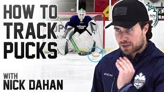 Tracking Pucks Properly - Ice Hockey Goalies | Dahan Goaltending (Episode #3)