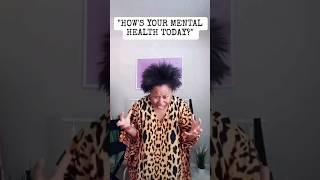 CHECK IN: #mentalhealthmatters #embodiment #bipoc | @MissTiffanyTynes