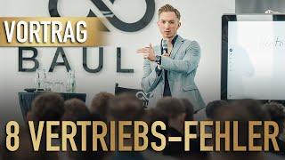 Vermeide diese 8 Fehler im Vertrieb! (Jannik Tews von Baulig Consulting)