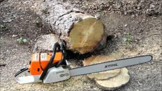 Stihl 036 PRO Chainsaw with 24" bar/chain; running review