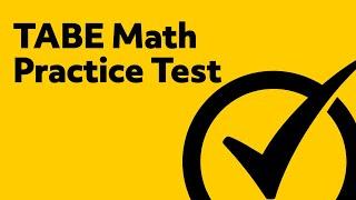 Free TABE Math Practice Test