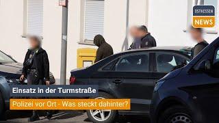 KÜNZELL: Einsatz in der Turmstraße | Männliche Person festgenommen