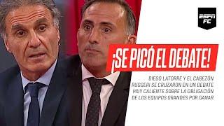 ¡SE CALENTÓ EL DEBATE! #Ruggeri, #Latorre y una chara MUY PICANTE sobre la obligación de ganar