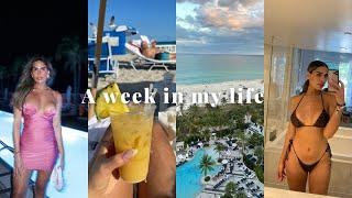 A week in my life as a transgender woman | my HRT routine, pack with me + Miami trip