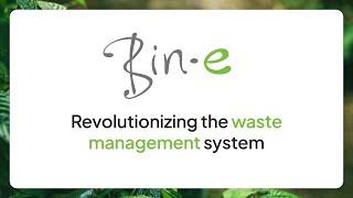 Bin-e smart waste management system