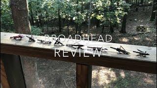 Broadhead Test #2 on 8 different heads Muzzy, Slicktrick, DirtNap Gear, Blood Therapy, Rocket & more