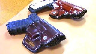 Custom Leather Holster Making // Saddle Style // Pancake Style  // How It's Made