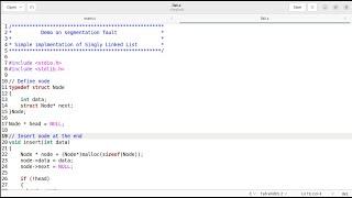 How to debug segmentation fault using GNU debugger - Part 1.