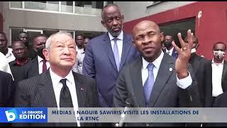 Médias: Naguib Sawiris visite les installations de la RTNC