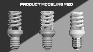 How to Modeling Bulb Light in 3ds Max #3dsmax #tutorial #light