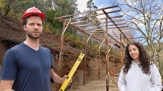 Terminamos Nossa Estrutura Gigante Para Nossa Tiny house