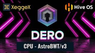 DERO COIN! (DERO) - Easy CPU Profit Mining HIVEOS Tutorial + Wallet!