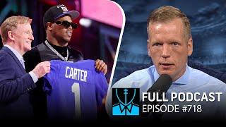 49ers GM John Lynch on NIL + Abdul Carter #11 | Chris Simms Unbuttoned (FULL Ep. 718) | NFL on NBC