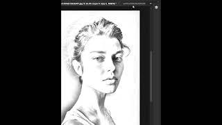 Pencil Sketch Effect - Short Photoshop Tutoria